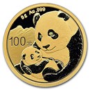 2019 China 8 gram Gold Panda BU (Sealed)