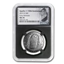 2019-D Apollo 11 50th Anniversary Half Dollar MS-70 NGC (ER)