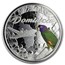 2019 Dominica 1 oz Silver Sisserou Parrot Proof (Colorized)