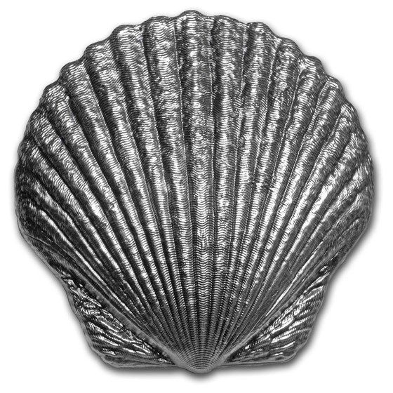 2019 Fiji 1 oz Silver Seashell Proof 2019 Fiji 1 oz Silver Seashell Proof