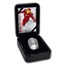 2019 Fiji 2 oz Silver Marvel Icon Series Iron Man Mask