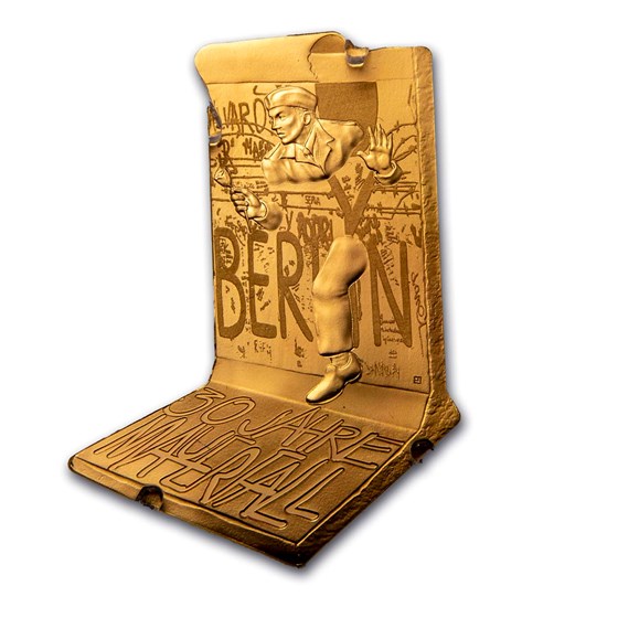 2019 France Proof Gold €200 30th Ann. Fall of the Berlin Wall 2019 France Proof Gold €200 30th Ann. Fall of the Berlin Wall