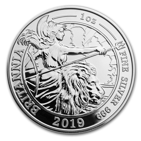 2019 GB 1 oz Silver Britannia Spirit of a Nation Prf (Box & COA)