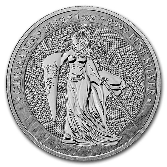 2019 Germania 1 oz Silver Round BU 2019 Germania 1 oz Silver Round BU