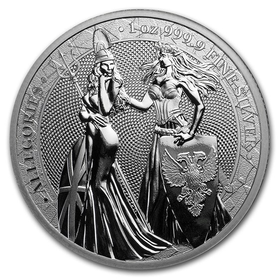 2019 Germania Allegories 1 oz Silver Round BU (Britannia) 2019 Germania Allegories 1 oz Silver Round BU (Britannia)