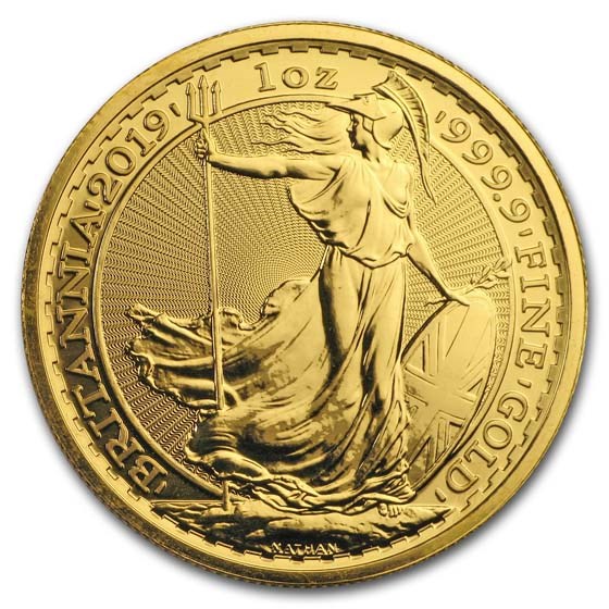2019 Great Britain 1 oz Gold Britannia BU 2019 Great Britain 1 oz Gold Britannia BU