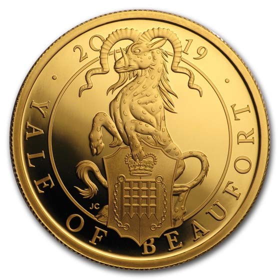 2019 Great Britain 1 oz Gold Queen's Beasts Yale Prf (Coin Only) 2019 Great Britain 1 oz Gold Queen's Beasts Yale Prf (Coin Only)