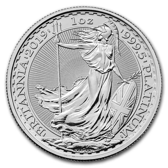 2019 Great Britain 1 oz Platinum Britannia BU 2019 Great Britain 1 oz Platinum Britannia BU