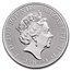 2019 Great Britain 1 oz Platinum Queen's Beasts The Bull