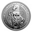 2019 Great Britain 1 oz Platinum Queen's Beasts The Unicorn