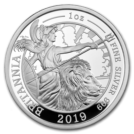 2019 Great Britain 1 oz Proof Silver Britannia 2019 Great Britain 1 oz Proof Silver Britannia