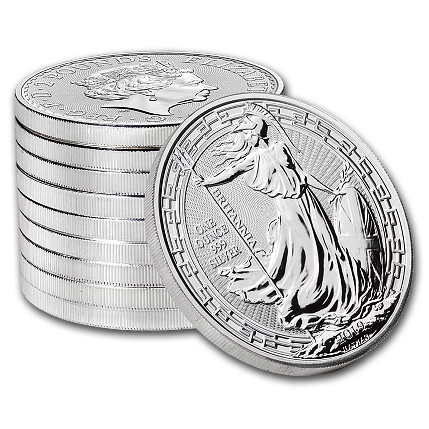 Buy 2019 British 1 oz Silver Britannia Oriental Border | APMEX