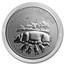 2019 Great Britain 1 oz Silver Year of the Pig BU