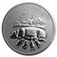 2019 Great Britain 1 oz Silver Year of the Pig BU