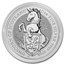 2019 Great Britain 10 oz Silver Queen's Beasts The Unicorn