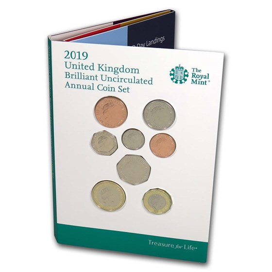 2019 Great Britain 13-Coin Annual Set BU 2019 Great Britain 13-Coin Annual Set BU