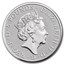 2019 Great Britain 2 oz Silver Queen's Beasts The Falcon