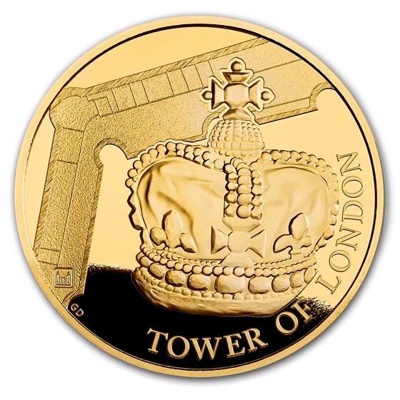 2019 Great Britain £5 Gold Proof The Crown Jewels 2019 Great Britain £5 Gold Proof The Crown Jewels