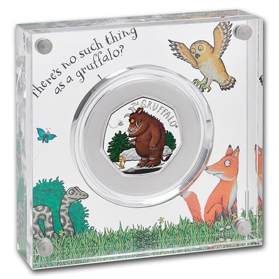 2019 Great Britain 50 pence Silver The Gruffalo & Mouse Proof 2019 Great Britain 50 pence Silver The Gruffalo & Mouse Proof
