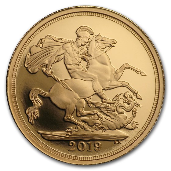 2019 Great Britain Gold Sovereign Proof (w/Box & COA) 2019 Great Britain Gold Sovereign Proof (w/Box & COA)