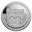 2019 Israel 1 oz Silver Proof - Gates of Jerusalem (Golden Gate)