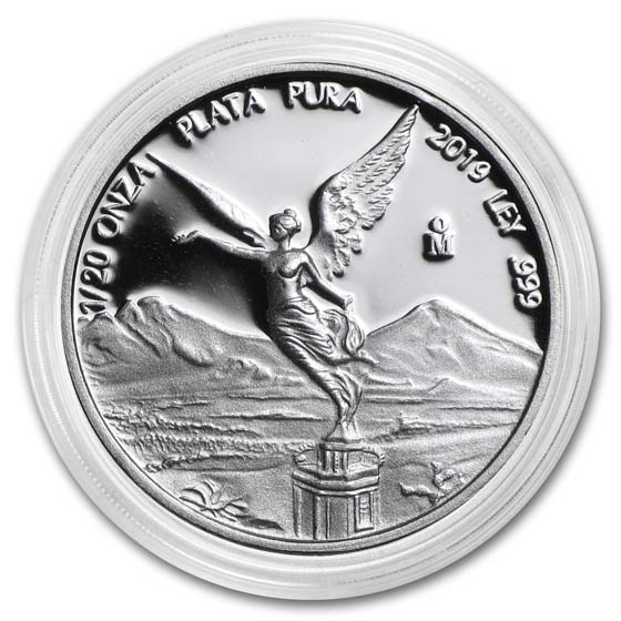 Buy 2019 Mexican 1/20 oz Silver Libertad Proof (In Capsule) | APMEX