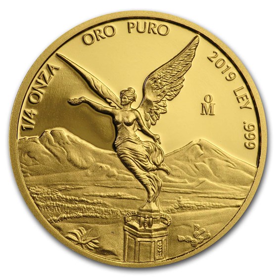 2019 Mexico 1/4 oz Proof Gold Libertad 2019 Mexico 1/4 oz Proof Gold Libertad