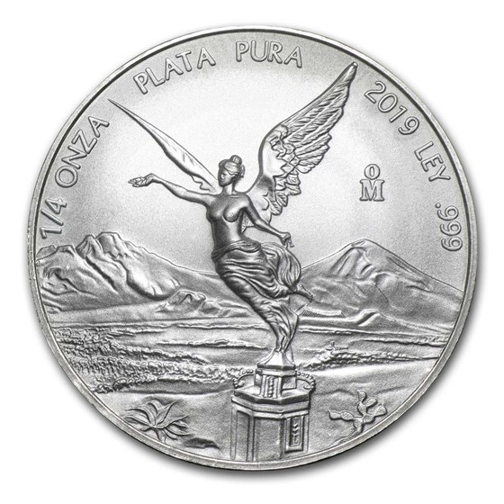 2019 Mexico 1/4 oz Silver Libertad BU 2019 Mexico 1/4 oz Silver Libertad BU