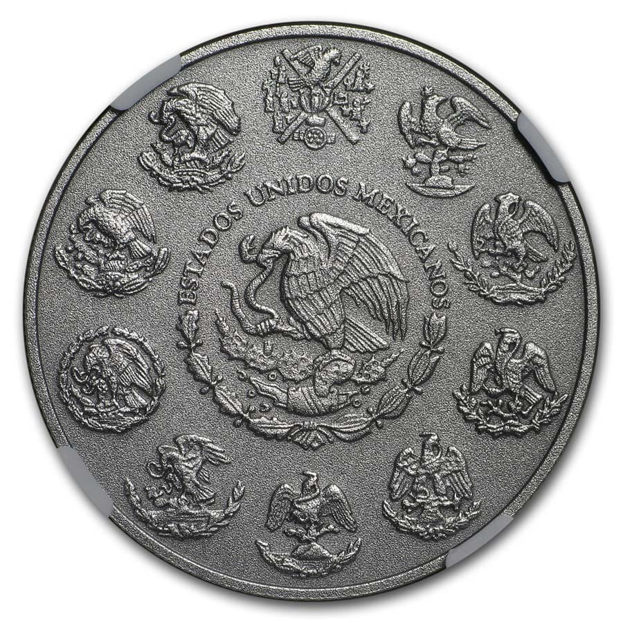 Buy 2019 Mexican 1 oz Silver Libertad Antiqued Finish MS-70 NGC