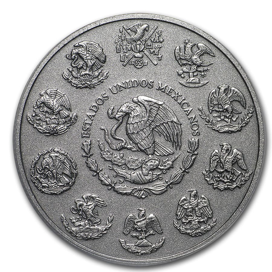 Buy 2019 Mexico 1 oz Silver Libertad Antiqued Finish MS-70 PCGS