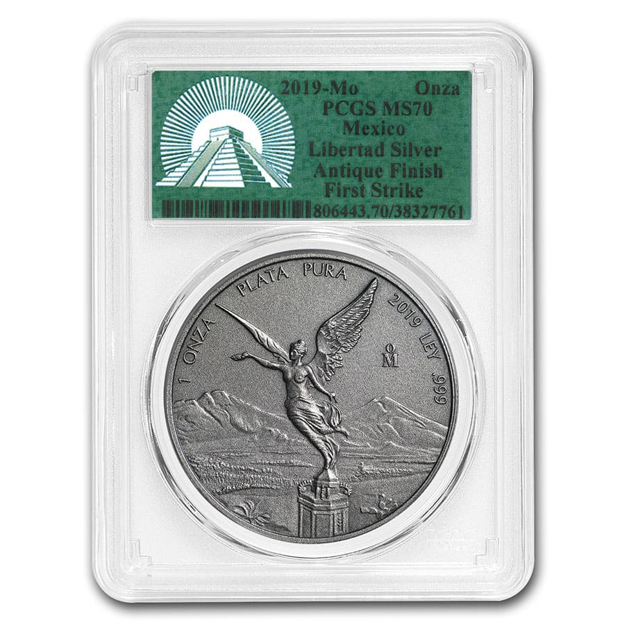 2025 $1 1-oz Silver Eagle PCGS MS70 FDI w/Flag Label | GovMint