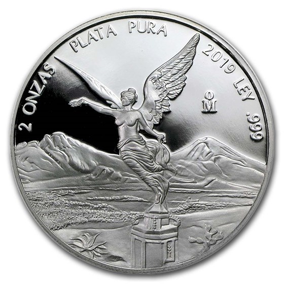2019 Mexico 2 oz Silver Libertad Proof (In Capsule) 2019 Mexico 2 oz Silver Libertad Proof (In Capsule)