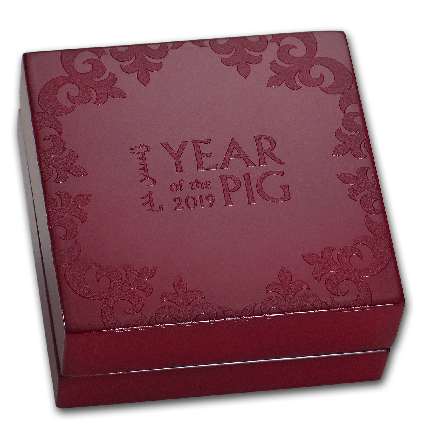 Buy 2019 Mongolia 1 oz Silver Antique Lunar Jolly Pig | APMEX