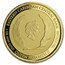 2019 Montserrat 1 oz Gold Emerald Isle of the Caribbean BU