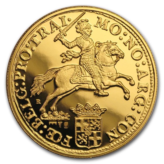 2019 Netherlands 1 oz Gold Proof Ducaton "Silver Rider" Restrike 2019 Netherlands 1 oz Gold Proof Ducaton "Silver Rider" Restrike