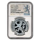 2019 Netherlands 1 oz Silver Lion Dollar Restrike PF-70 NGC (ER) 2019 Netherlands 1 oz Silver Lion Dollar Restrike PF-70 NGC (ER)