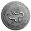 2019 Niue 1 oz Ag $2 Celestial Animals The Dragon BU (Abrasions)