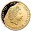 2019 Niue 1 oz Gold Proof Royal Visit by Queen Elizabeth II