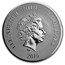 2019 Niue 1 oz Silver $2 Celestial Animals The White Tiger