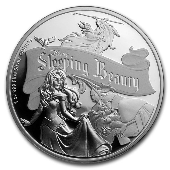 2019 Niue 1 oz Silver $2 Disney Sleeping Beauty 60th Anniversary 2019 Niue 1 oz Silver $2 Disney Sleeping Beauty 60th Anniversary