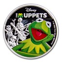 2019 Niue 1 oz Silver $2 Disney The Muppets: Kermit 2019 Niue 1 oz Silver $2 Disney The Muppets: Kermit