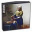 2019 Niue 1 oz Silver Johannes Vermeer The Milkmaid Proof