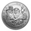 2019 Niue 10 oz Silver Czech Lion BU