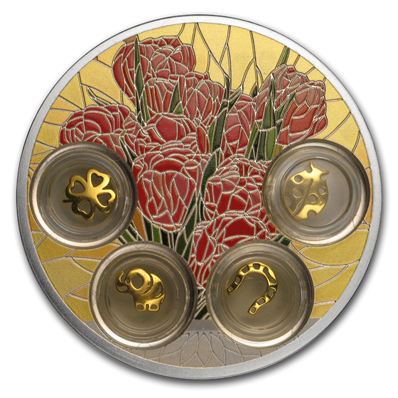 2019 Niue 2.4 oz Silver Good Luck Charms 2019 Niue 2.4 oz Silver Good Luck Charms