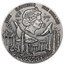 2019 Niue 2 oz Antique Silver Legendary Lands; Atlantis