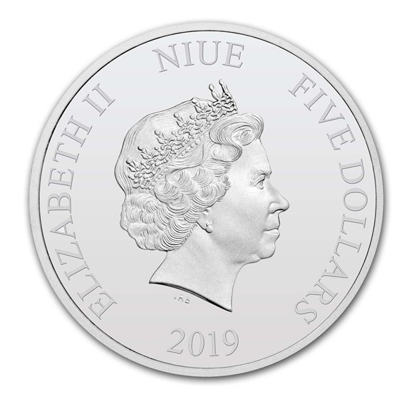 star wars millennium falcon silver coin