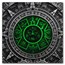 2019 Niue 2 oz Silver Aztec Calendar