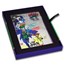 2019 Niue 5 gram Silver $1 Batman Villains: The Joker Foil Note