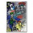 2019 Niue 5 gram Silver $1 Batman Villains: The Joker Foil Note