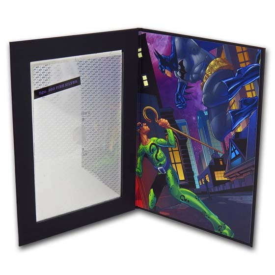Buy 2019 Niue 5 gram Silver $1 Batman Villains: The Riddler Foil Note ...